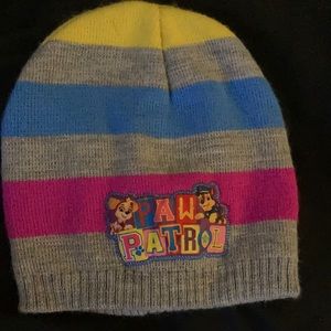 Toddler girl knit cap